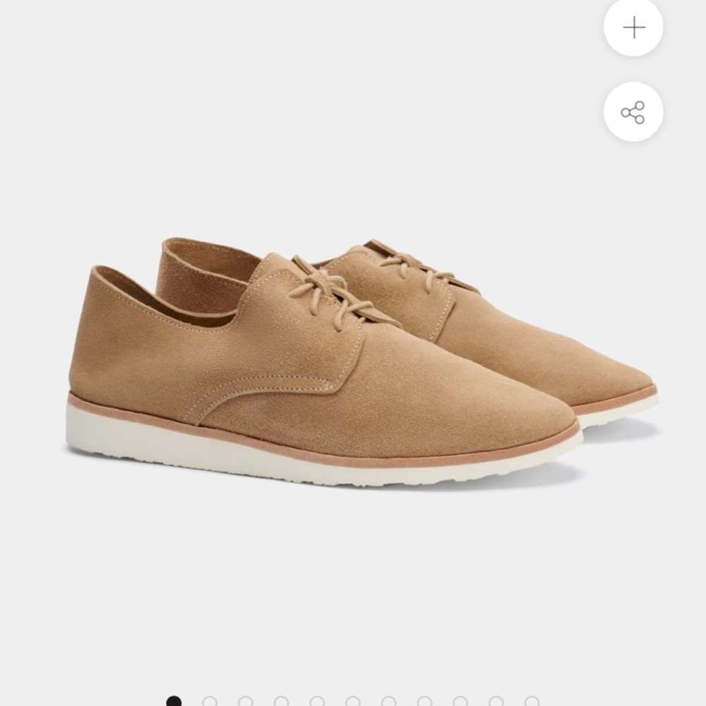 Nisolo Light Brown Suede Women's Loafers